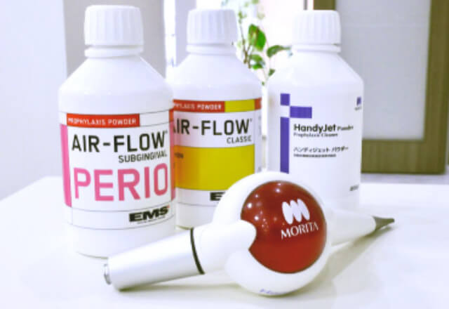 高圧歯面清掃用器具