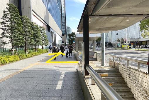 名古屋駅地下街7番口の写真