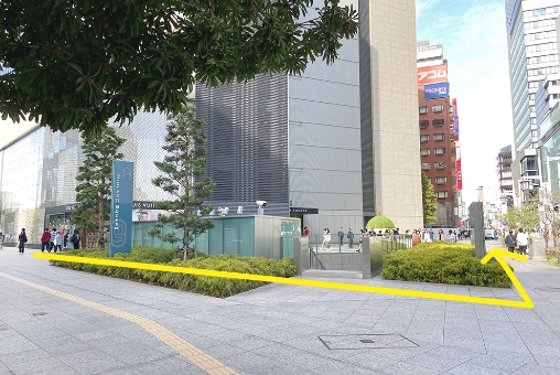 ミッドランドスクエア付近の写真