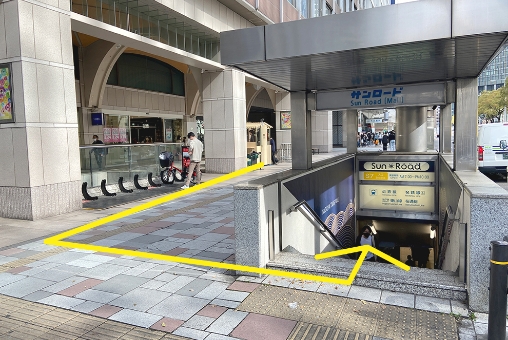 サンロードS7番出口の写真