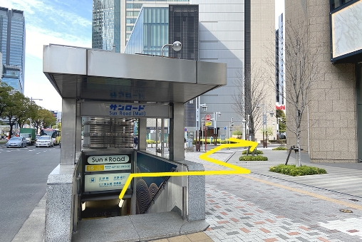 サンロードS5番出口の写真