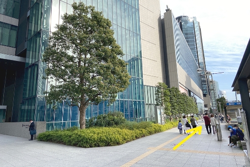 ミッドランドスクエア付近の写真