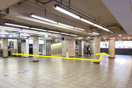 名鉄北口改札の写真