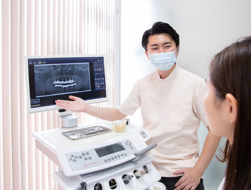 治療内容や保証・費用についての事前説明